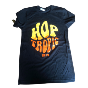 Reuben's Hop Tropic branded graphic t shirt
